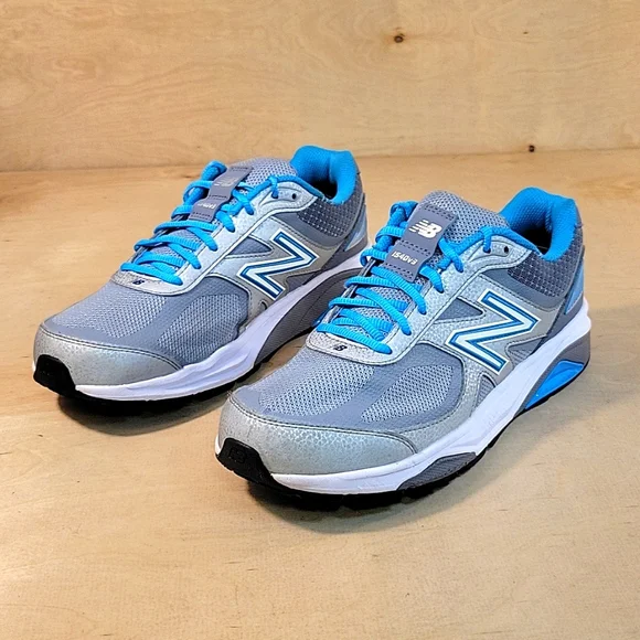 New Balance 1540v3 Encap Silver Blue Running Walking Shoes - Picture 4 of 9